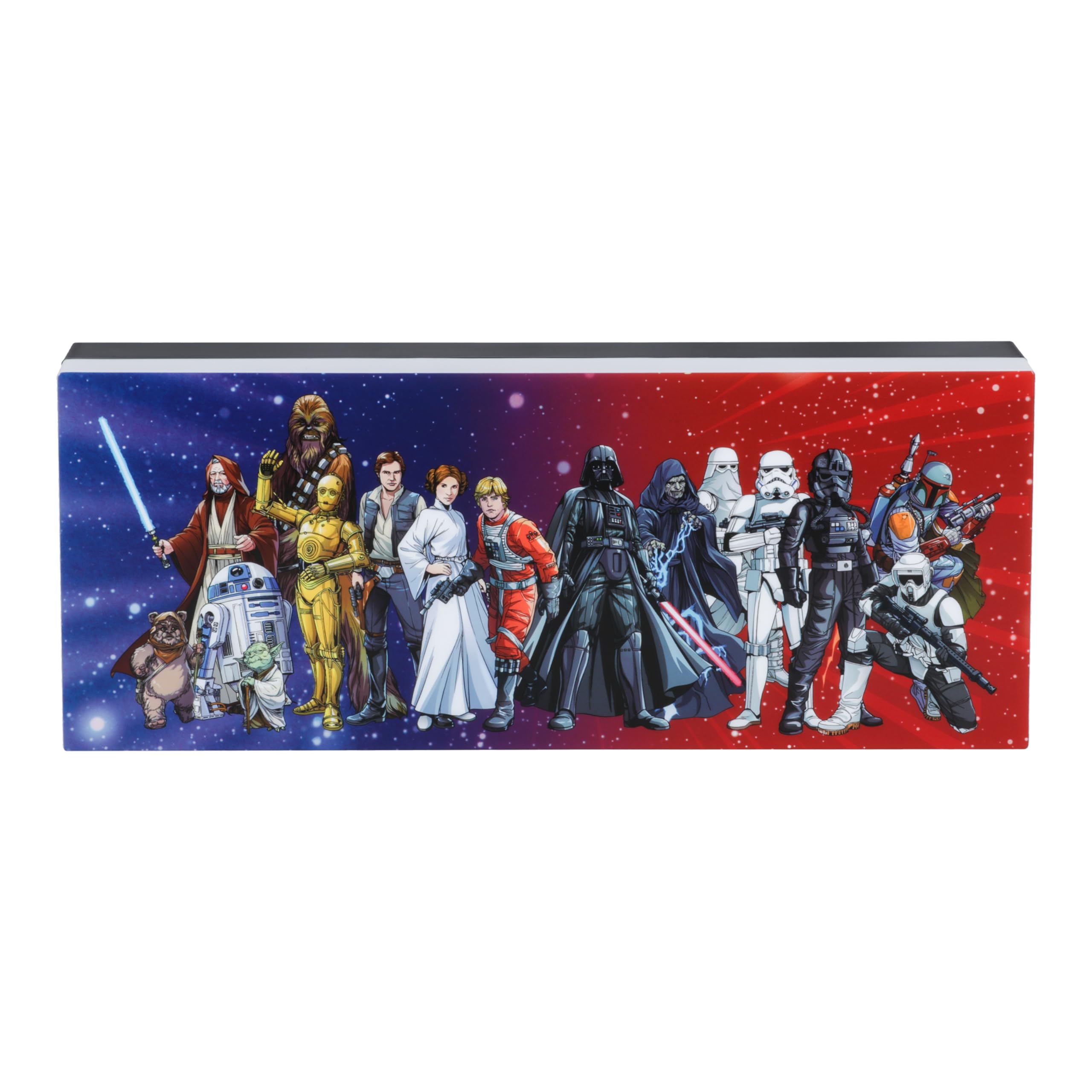 STAR WARS - Personnages - Lampe décorative 30cm - Acrochable au mur ou à poser sur une table