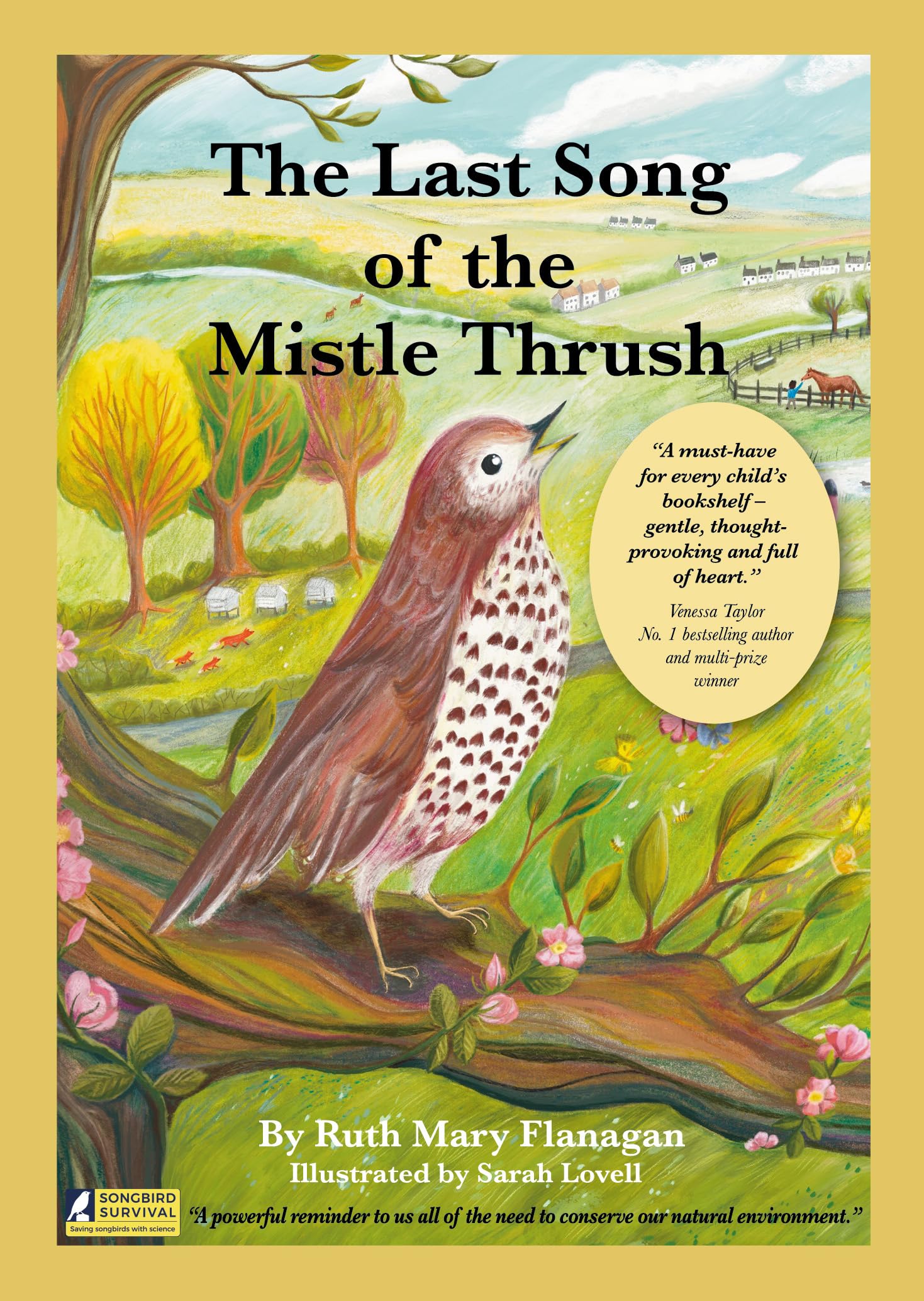 The Last Song of the Mistle Thrush - A timeless and beautifully illustrated children's poem that lingers in the heart