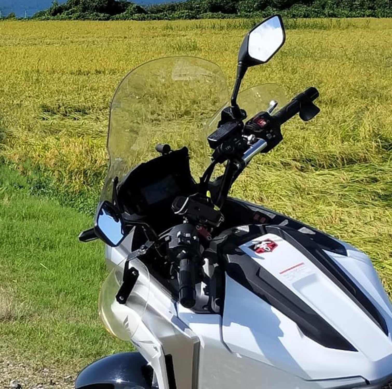 Cúpula Parabrisas para moto NC750X NC 750X 2021 2022 2023 2024 Aire Protección Vidro Carenado (Claro)
