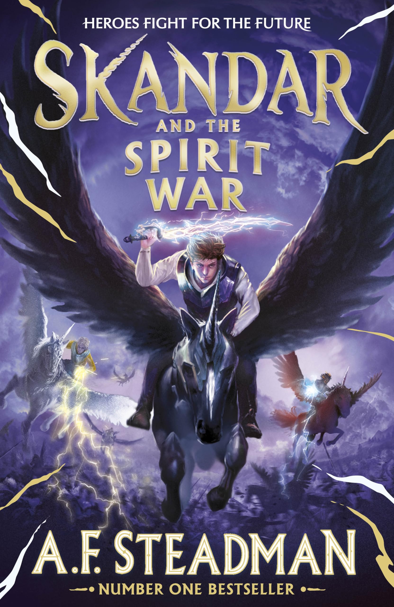 Skandar and the Spirit War by A.F. Steadman - 9781398524743
