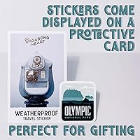 Vista 2 de Vagabond Heart Capitol Reef National Park Sticker – Adhesivo de recuerdo de vinilo resistente a la intemperie