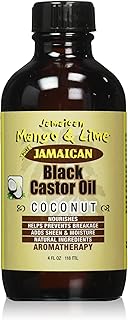 Jamaican Mango Black Castor Oil, Coconut, 4 Ounce