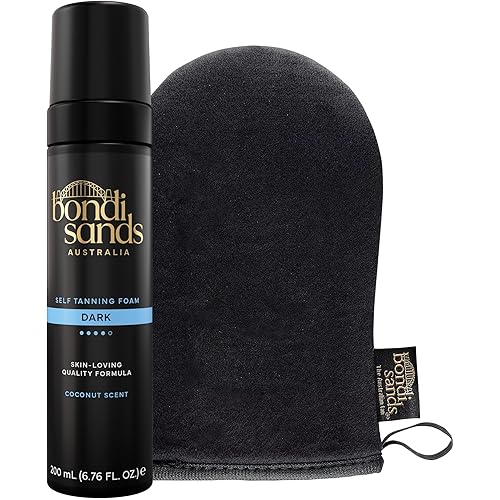 Bondi Sands Self Tanning Foam + Application Mitt | Includes Lightweight Sunless Foam + Reusable Mitt for a Flawless Finish