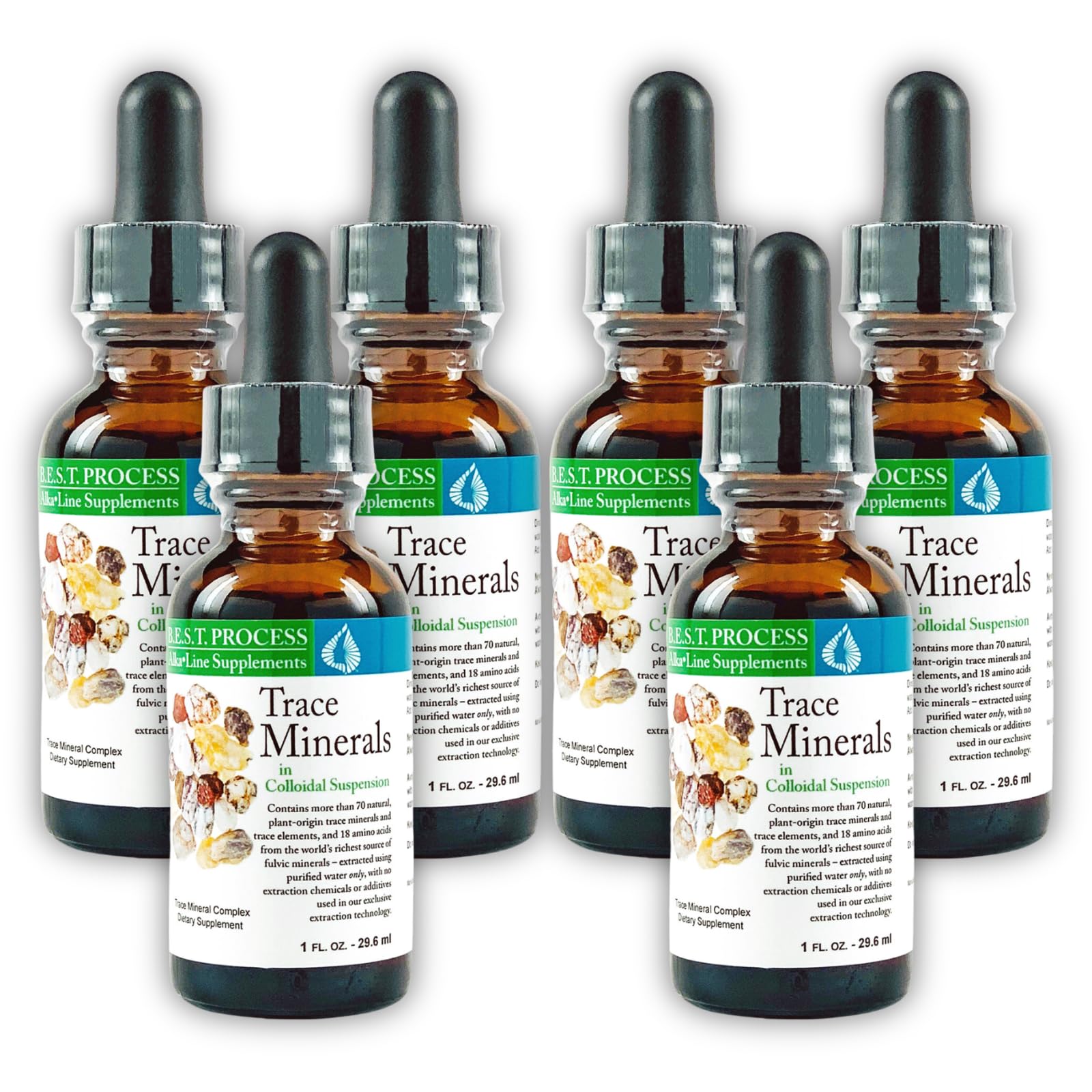 Morter Trace Minerals - Colloidal Fulvic Trace Mineral Drops with 70+ Minerals & 18 Amino Acids - Immune, Digestive & Energy Support - Vegetarian (1oz) — Amazon image 12