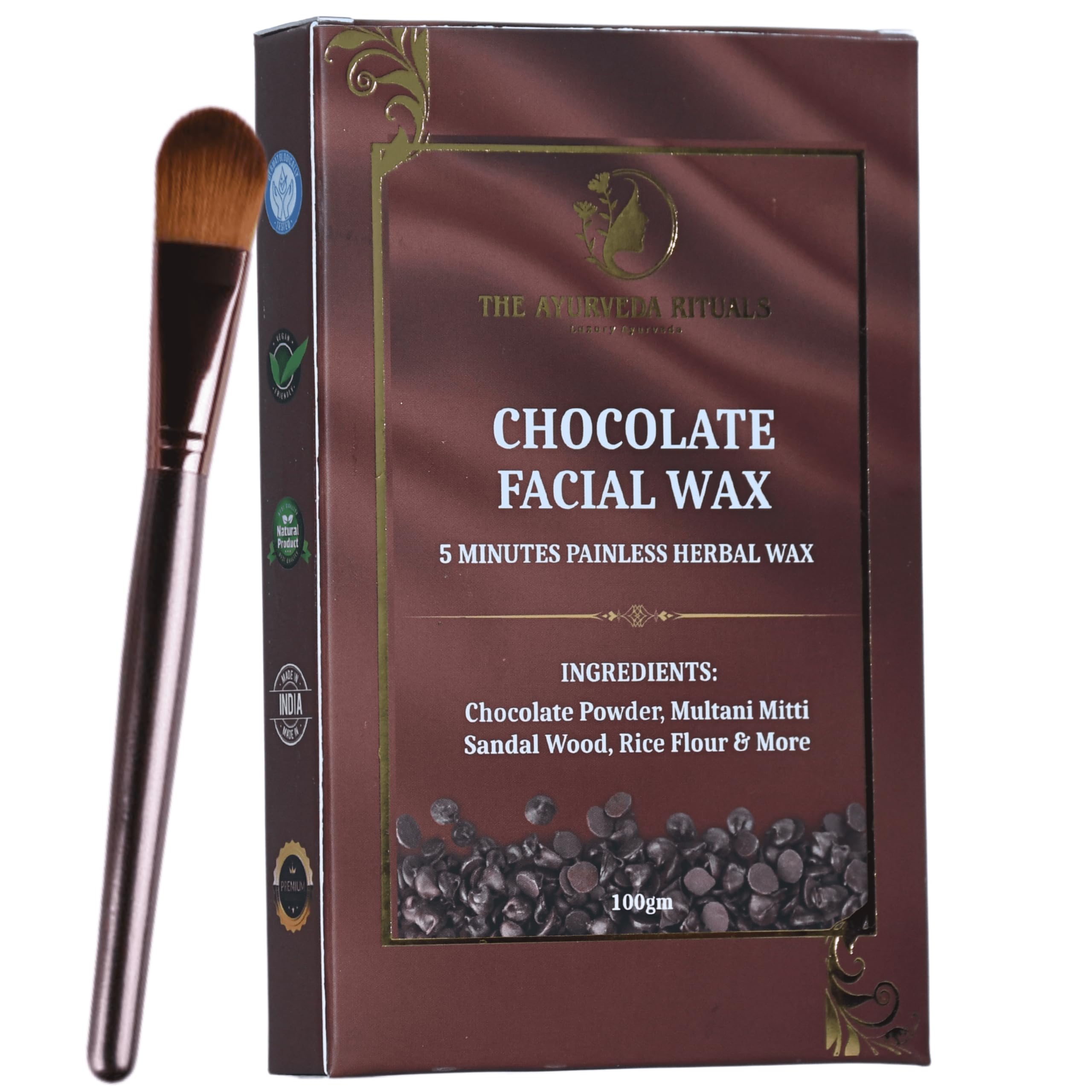 See full amazon price history chart for The Ayurveda Rituals- Chocolate Facial Wax Powder - 5 Minutes Painless Natural Herbal Facial Hair Removal Wax Powder For Women | Organic Waxing Hair Remover Powder, No chemicals - No Irritation, No Skin rashes for Women & Girls - 100g The Ayurveda Rituals- Chocolate Facial Wax Powder - 5 Minutes Painless Natural Herbal Facial Hair Removal Wax Powder For Women | Organic Waxing Hair Remover Powder, No chemicals - No Irritation, No Skin rashes for Women & Girls - 100g (B0D7PTRTRP) Amazon Price History, Amazon Price Tracker