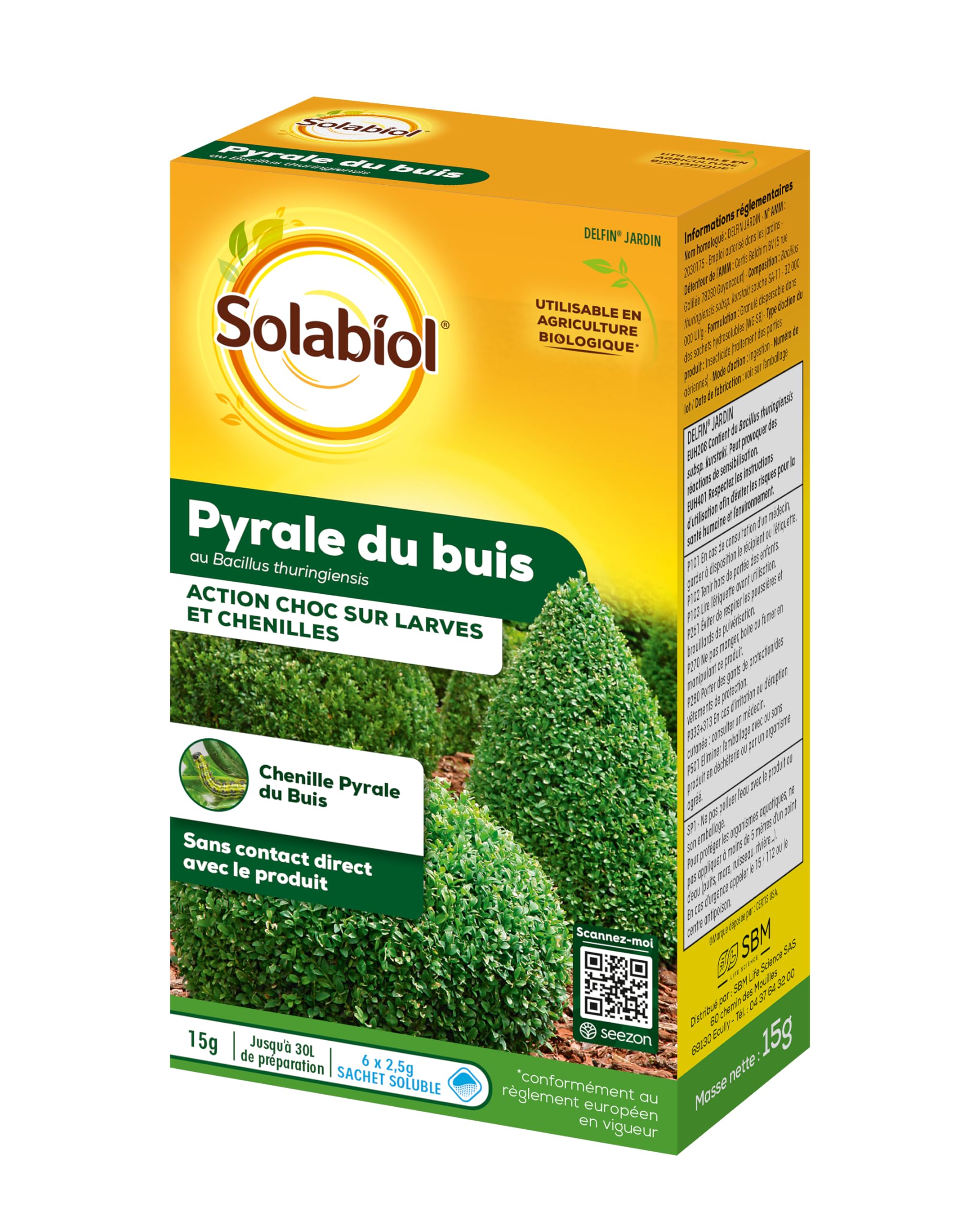 SOLABIOL PYRALE DU BUIS SOPYRAL15