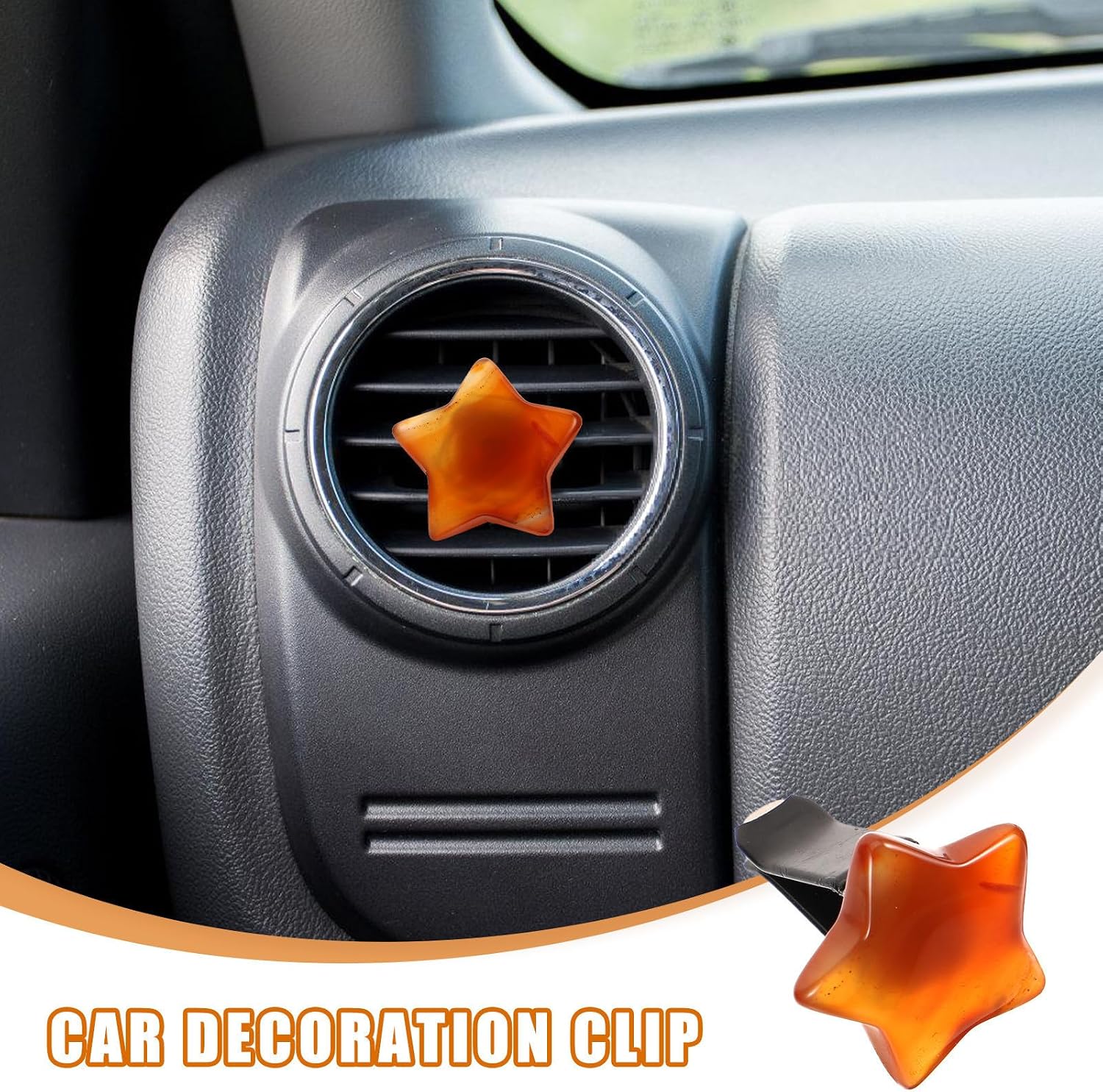 3pcs Car Air Outlet Clip Decorative Ornament for Vent Interior Accents image 3