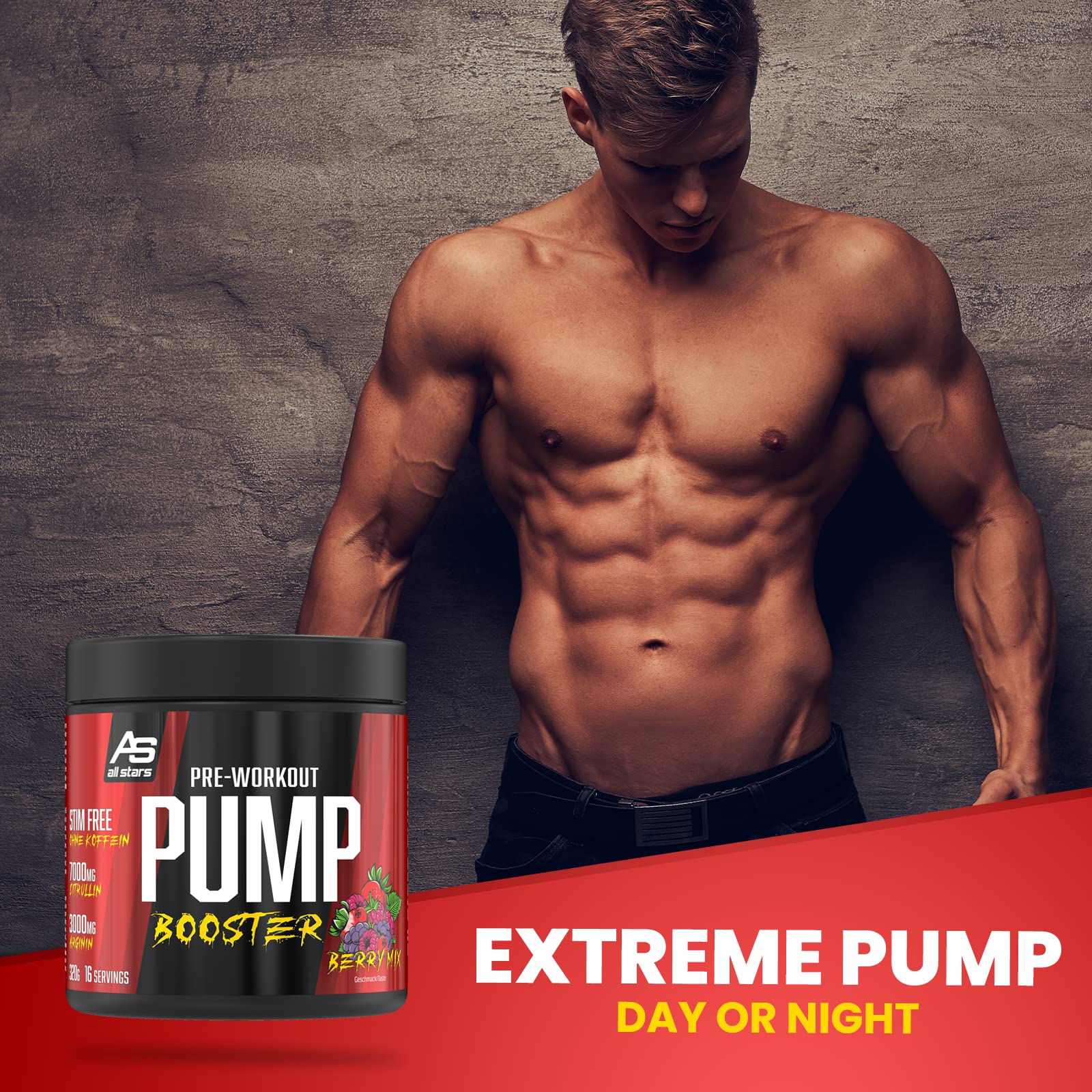 ALL STARS Pump Booster Stim Free