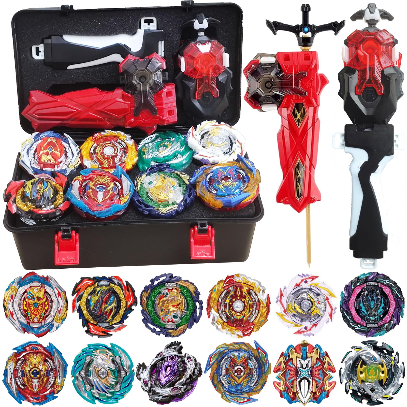 Amazon.com: Bey Battling Burst Toy Set, 12pcs Spinning Burst Tops