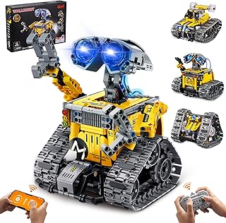 Sillbird STEM Building Toys, 4in1 Remote & APP Controlled Creator Wall Robot Toys Set, Creative Gifts for Boys Girls Kids Aged 6 7 8-12, New 2023 (560 Pieces)