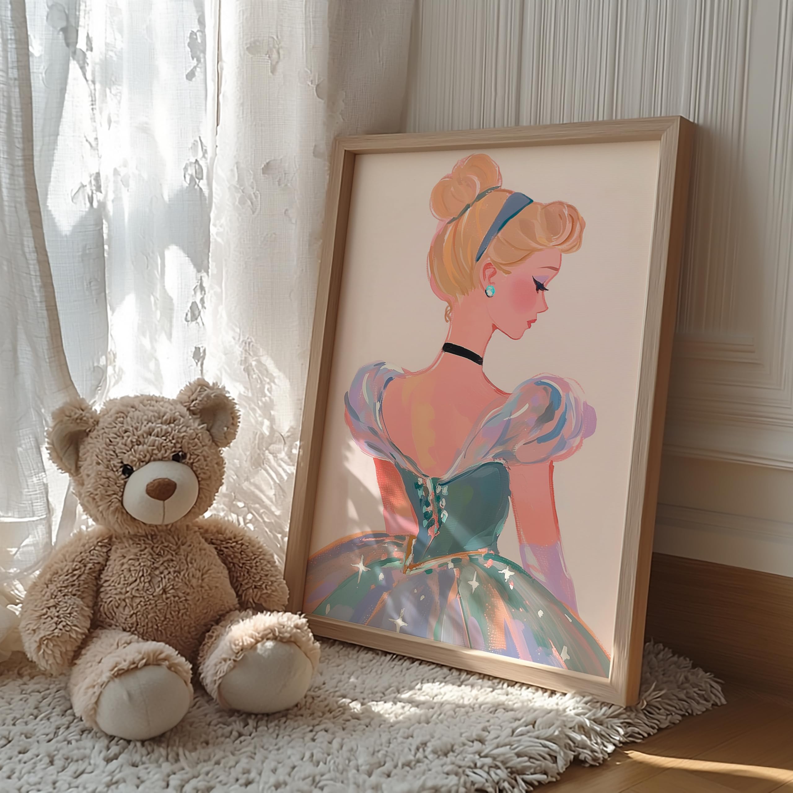 Amazon.com: Princess Wall Art - Set of 6 (8.5 x11) Unframed Prints