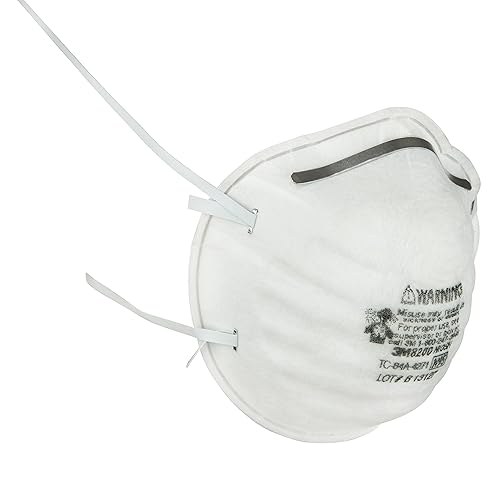 Miniatura 3 de 3M - Respirador para lijado y fibra de vidrio, paquete de 3