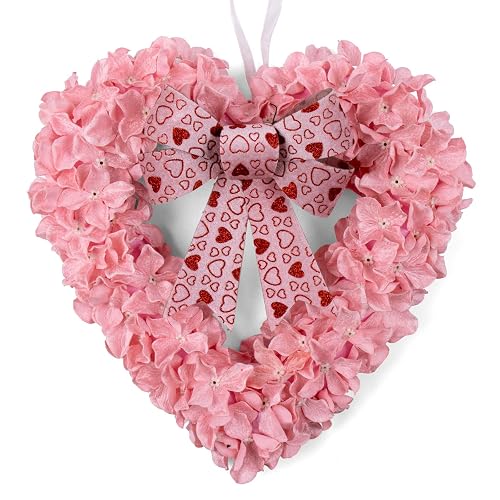 JINGHONG Valentine's Day Decorations Valentines Day Gifts Romantic Heart Wreath