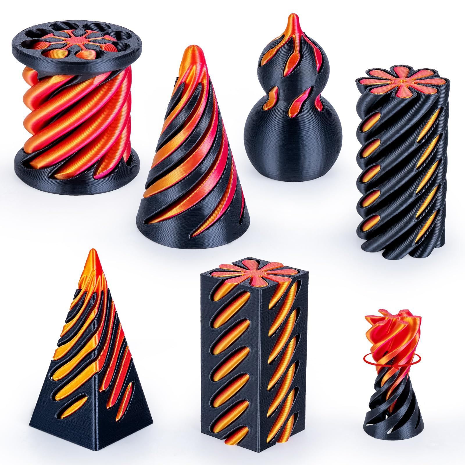 6-Pack 3D Printed Fidget Toys