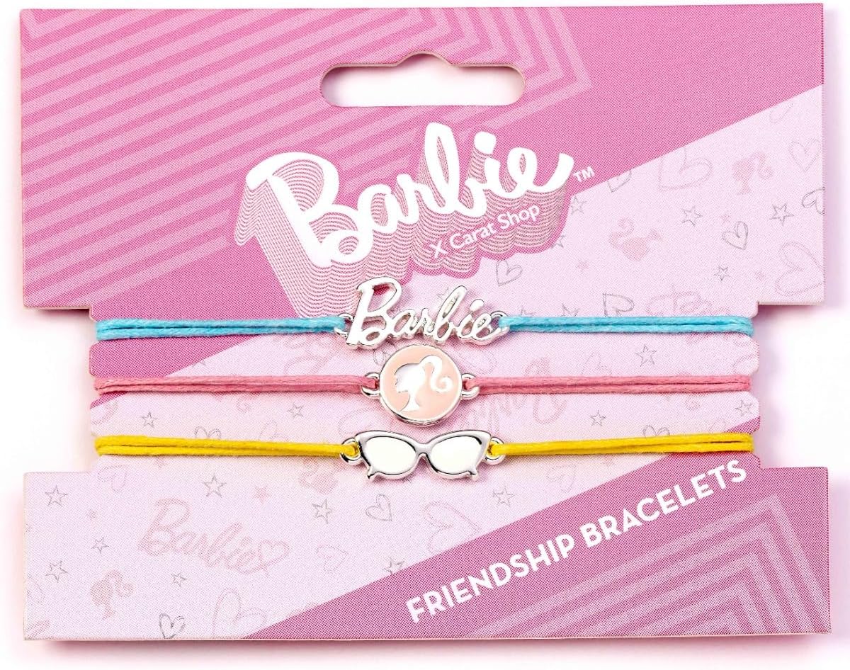 Barbie™️ Set of three Friendship Bracelets, One Size, Zinc