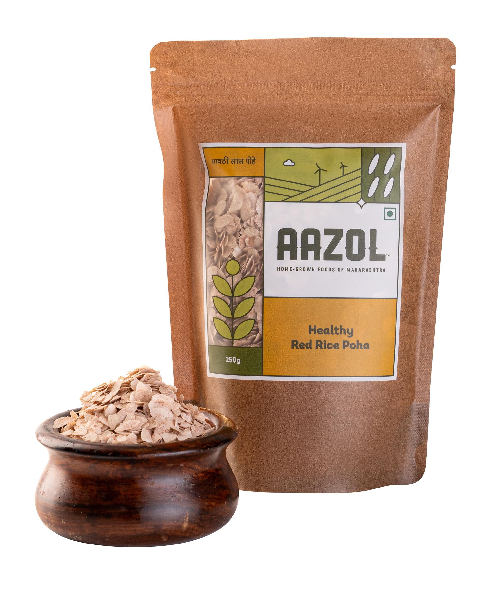 Aazol Healthy Red Rice Poha - 250g | Easy to Make | Healthy Breakfast | Good for Digestion (B09MVLHPHP) Amazon Price History, Amazon Price Tracker