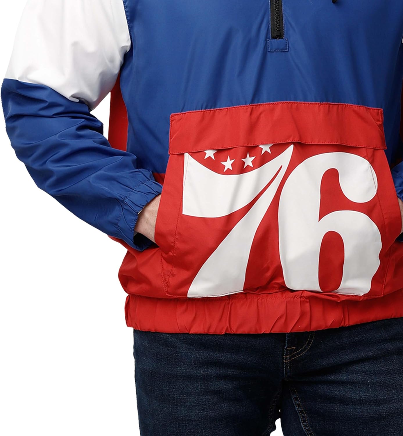 FOCO NBA mens Nba Team Logo Warm-up Windbreaker Jacket - Image 3