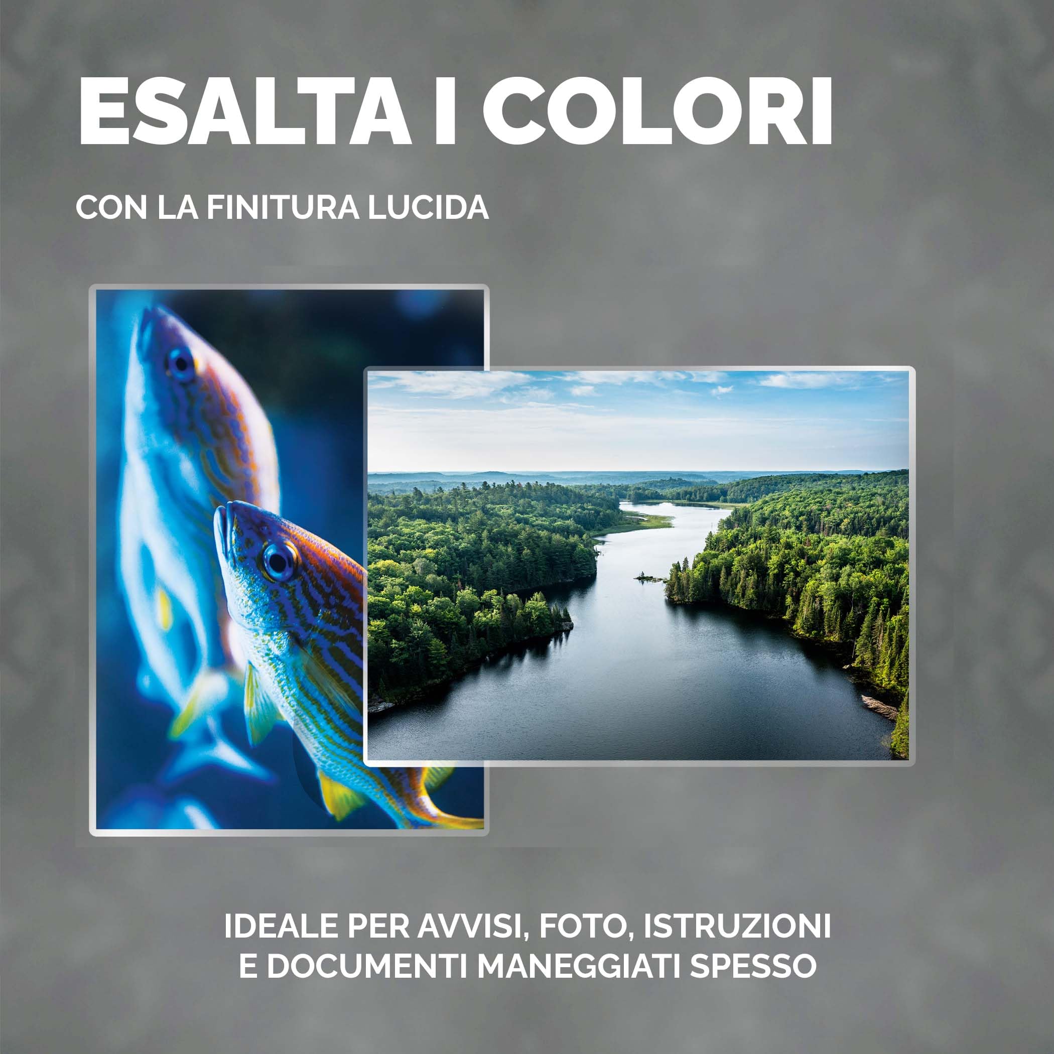Fellowes Pouches plastificazione A6 lucida 100 pezzi 250 micron
