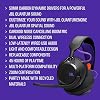 JBL Quantum 650X - Auriculares Gamer Inalámbricos Multiplataforma Personalizables con JBL QuantumENGINE, Drivers Dinámicos de Carbono de 50mm, Sonido Espacial, Conexión Inalámbrica Dual, Componentes Reemplazables (Negro) 5