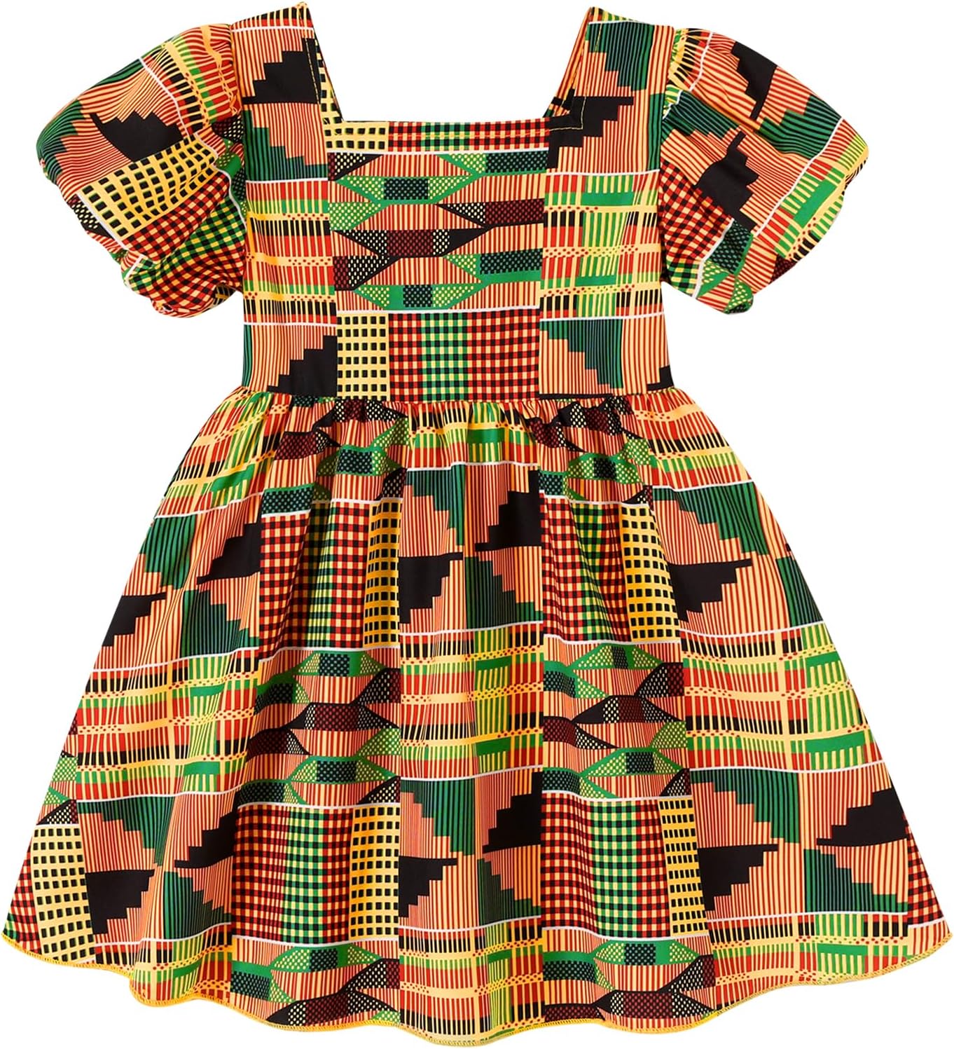 Toddler Baby Girl Dress African Clothes Girls Dashiki Ankara Dresses Kids African Clothing