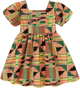 Toddler Baby Girl Dress African Clothes Dashiki Ankara Outfits