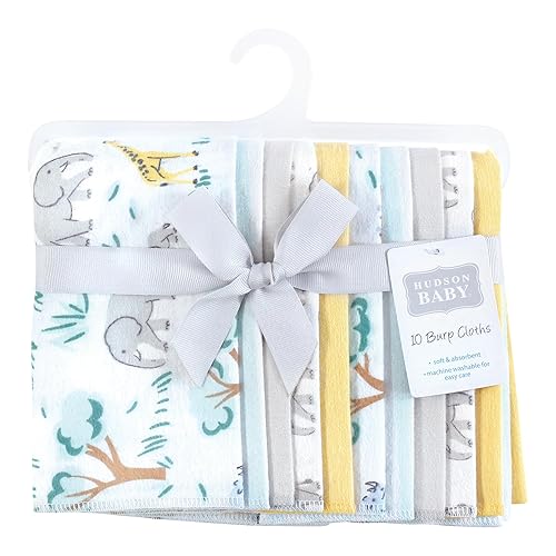 Miniatura 412 de Hudson Baby - Paños unisex de franela de algodón para bebé, avión, talla única