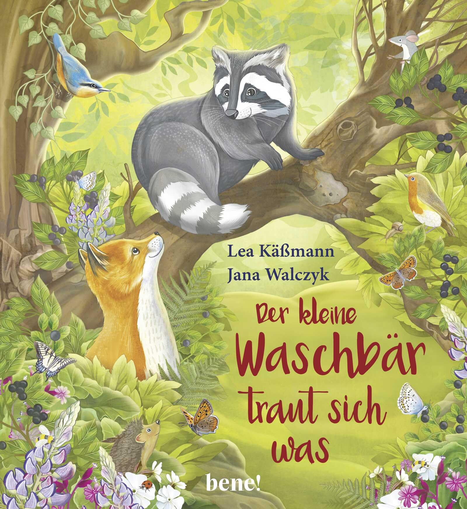 Lea Käßmann – Bilderbuch – Der kleine Waschbär traut sich was – Ein Bilderbuch für Kinder ab 2 Jahren