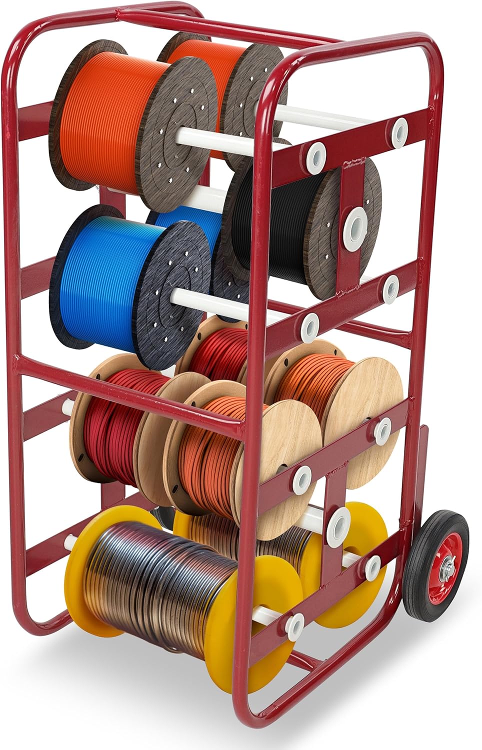 BISupply Wire Spool Rack Cable Caddy with Wheels, Kuwait Ubuy
