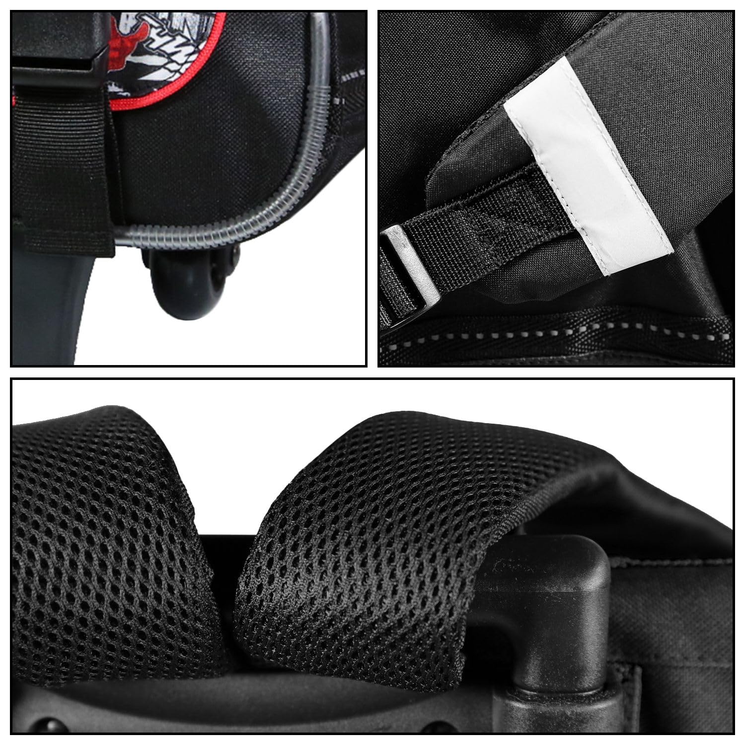 Bagtrotter Cartable à roulettes 38 cm Spider-Man Noir Toile d'araignée