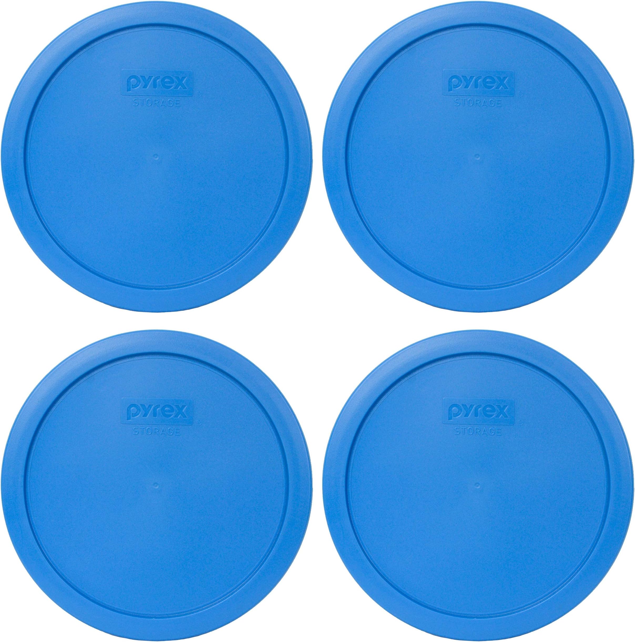 6 Coperchi In Plastica Pyrex 7200-PC | Verde Edamame | Per Contenitori 7200 | Adatti A Microonde E Lavastoviglie - 4