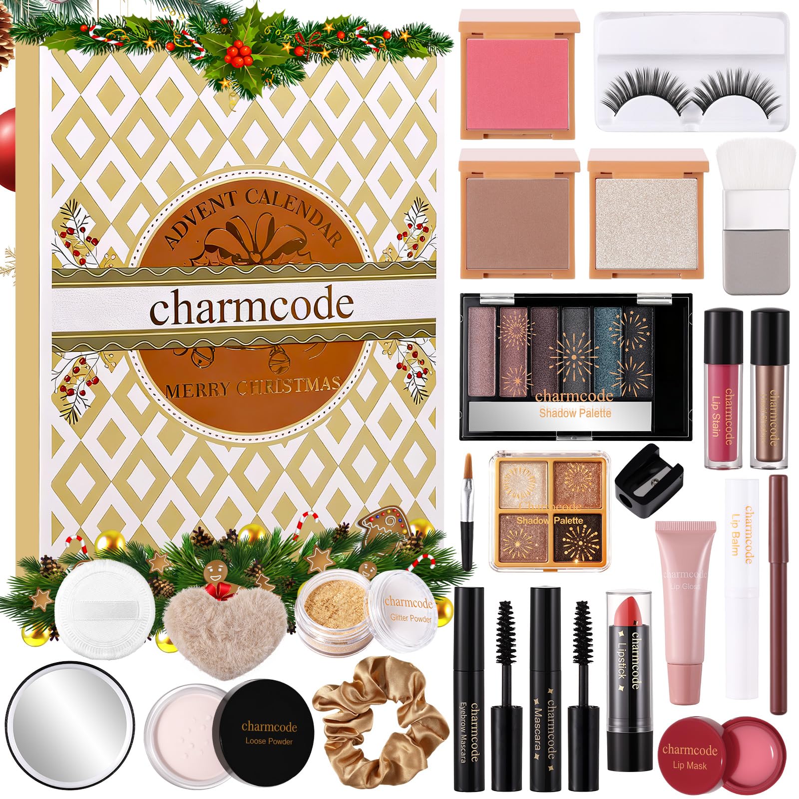 Amazon.com : Makeup Advent Calendar 2025 – 24 Days Christmas Make