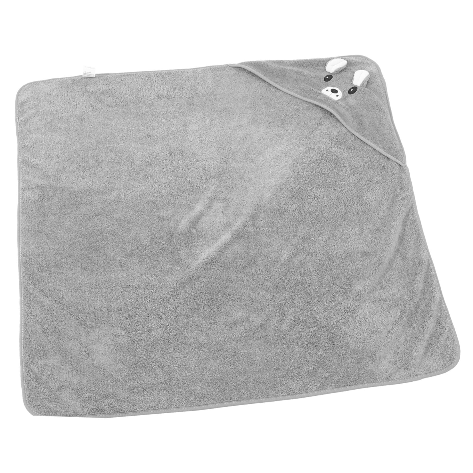 CIMAXIC Hooded Baby Bath Towel Cartoon Pattern Toddler Shower Towel Soft and Absorbent Baby