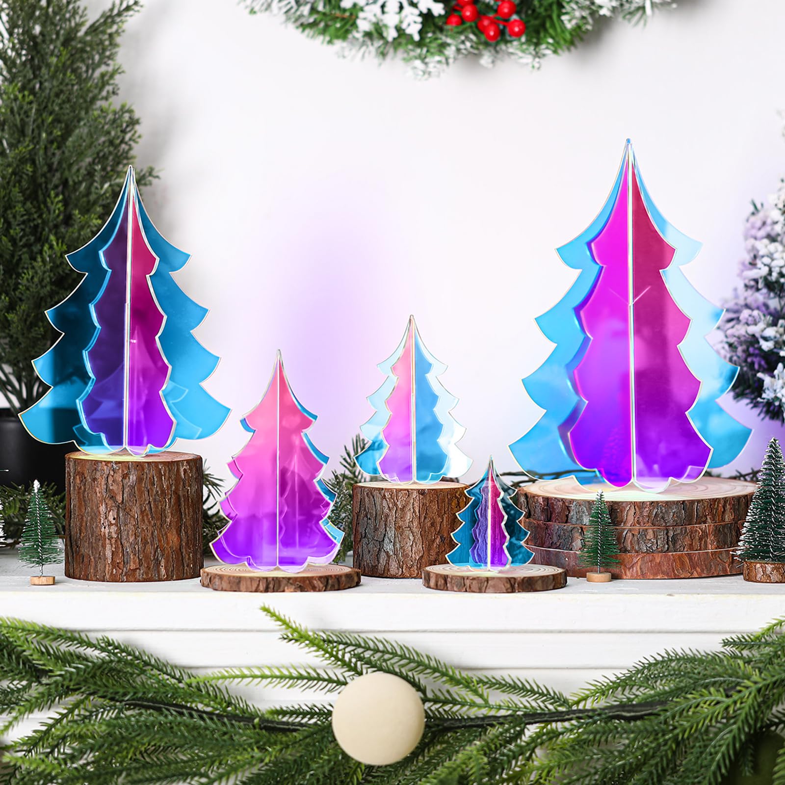 マントルピースミディアムローズ　クリスマスインテリア 楽天市場】マントルピースミディアムローズ(サイズ変更可能