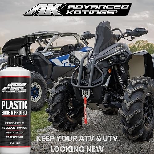 Miniatura 3 de Advanced Kotings - Spray de plástico para brillo y protección, protección UV de plástico y vinilo, alto brillo, repele la suciedad y el polvo para