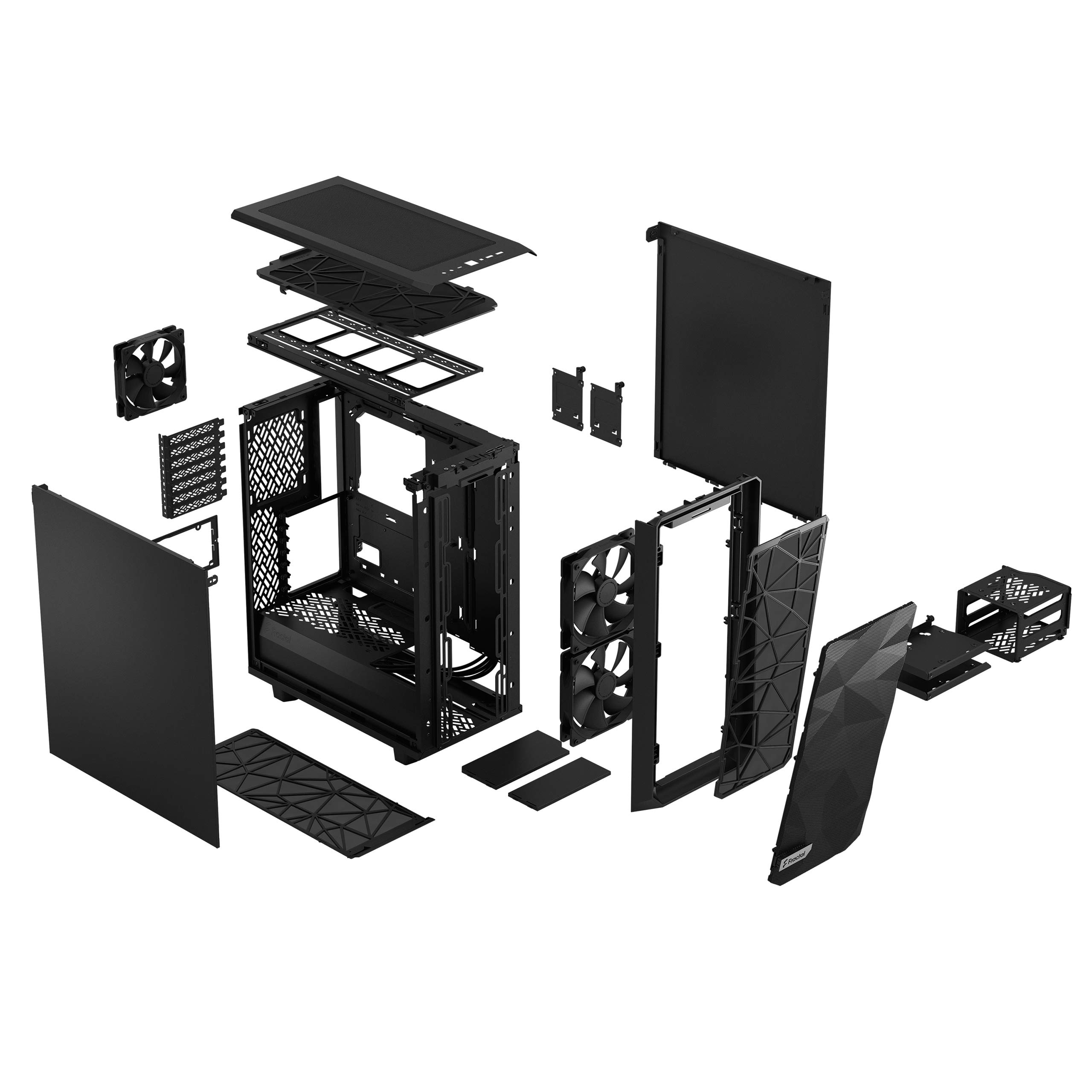 Fractal Design Meshify 2 Caja compacta Negro