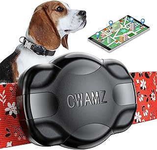 1PCS Airtag Dog Collar Holder for Apple AirTags Dog Collar Case Holder Waterproof,Pet Collar Case Anti-Lost Air Tag Case Holder with Cat Dog Collars Loop Backpack Accessories (1PCS-Black)