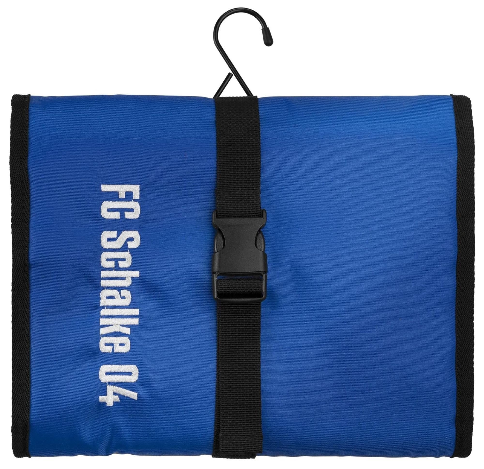 FC Schalke 04 Kulturtasche mit Haken | Waschtasche | Kulturbeutel | S04