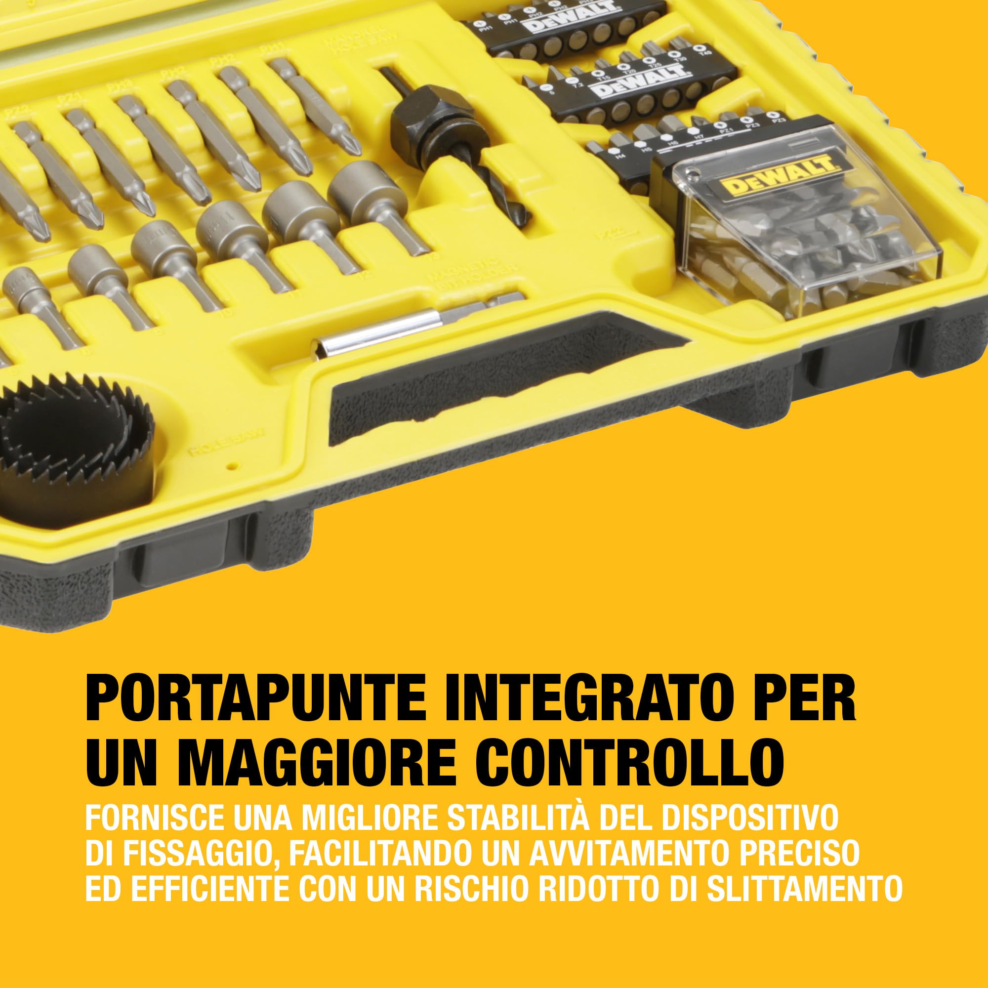 DEWALT- Set di avvitatori misti(100 pz.), DT71563-QZ