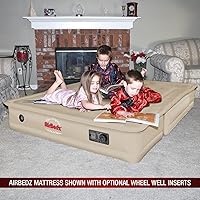 Vista 4 de Pittman Outdoors PPI-TAN_AC5 AirBedz - Insertos laterales inflables para cama de camión color marrón original Compatible con PPI-501 a PPI-504