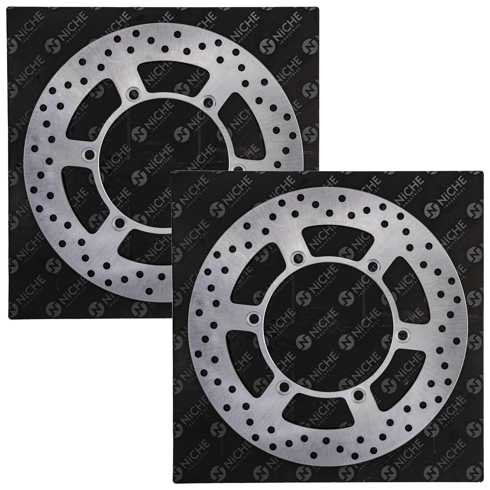 NICHEFront Brake Rotor Set For Triumph Thunderbird America Speedmaster Tiger 955i 885i T2023351 T2023310