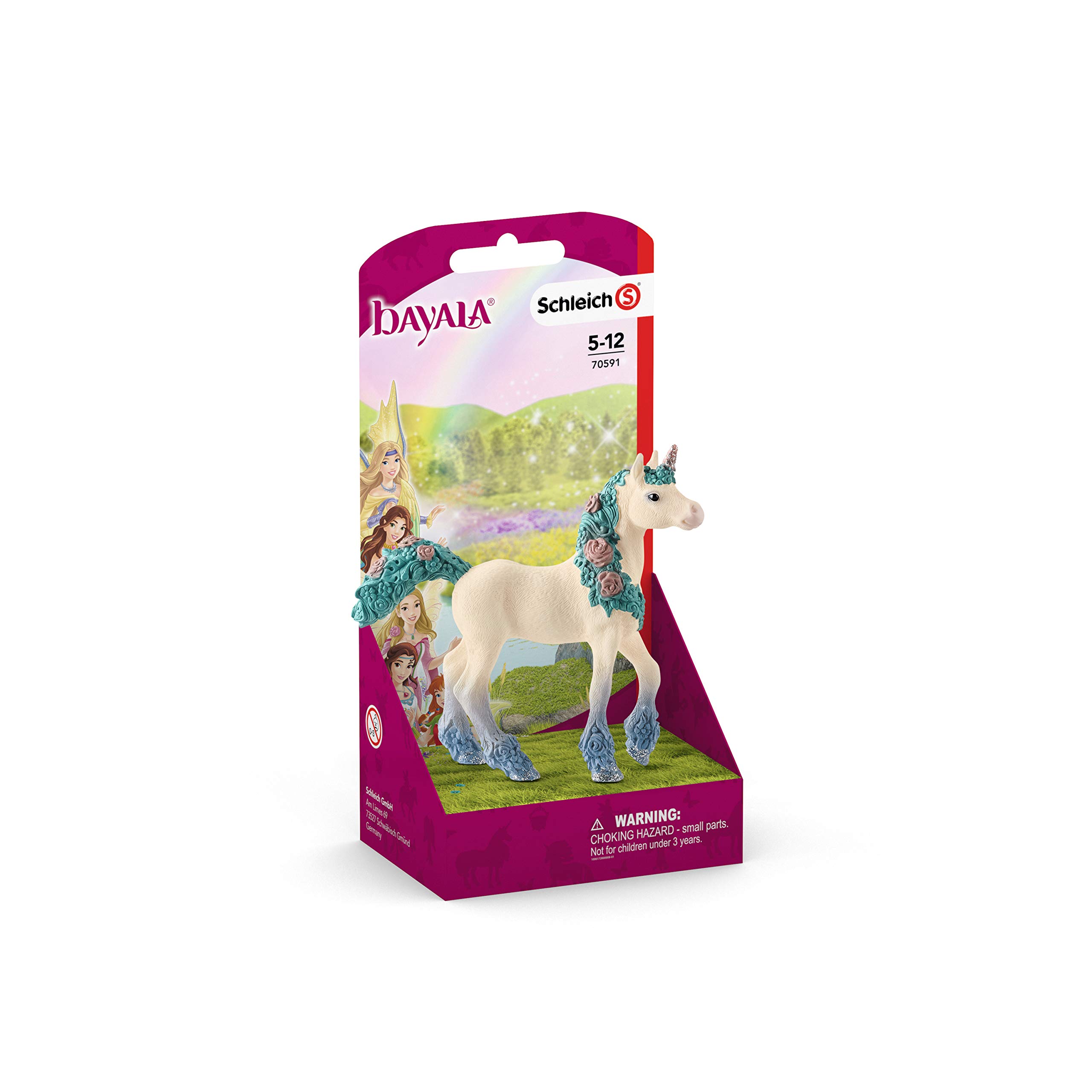Schleich Slh70591 Kwieciste Źrebię Jednorożca 20'