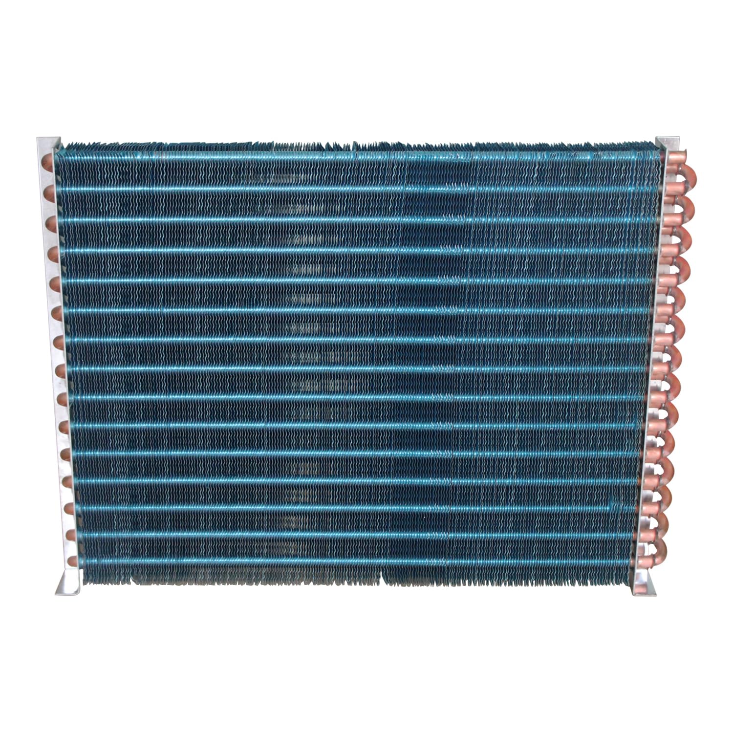 Intercambiador aire agua condensador refrigeración para nevera congelador frigorífica evaporador refrigerador aire acondicionado radiador de tubo cobre aleta aluminio