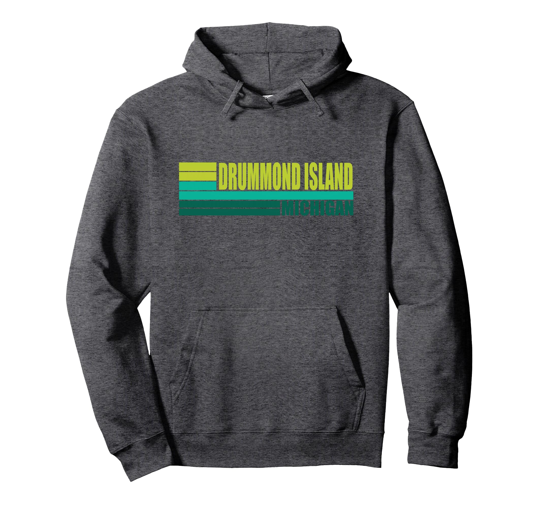 Drummond Island Michigan MI Upper Peninsula Up North Pullover Hoodie