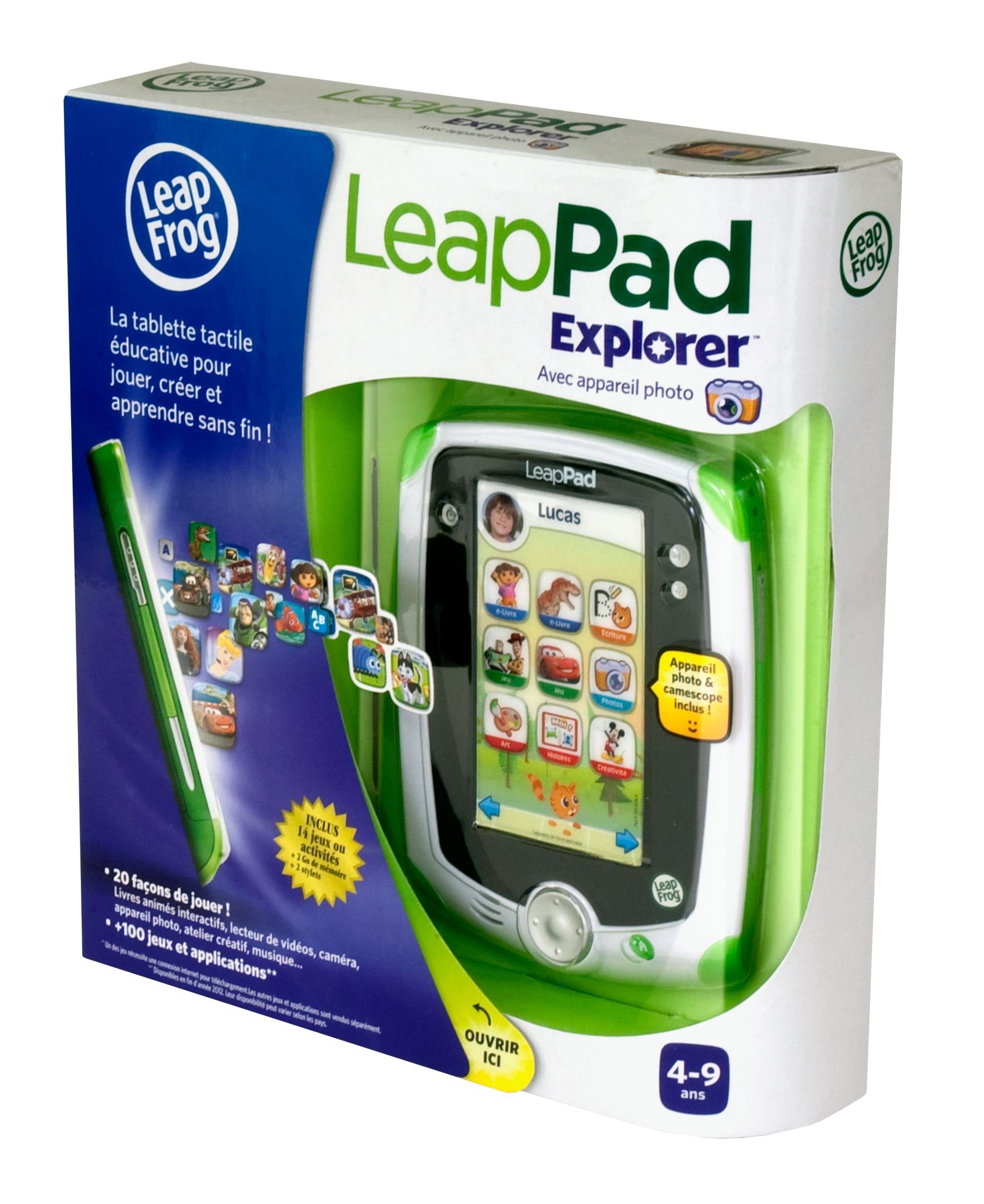 Leapfrog - 80025 - Jeu Éducatif et Scientifique - Tablette - Leappad Explorer - Vert