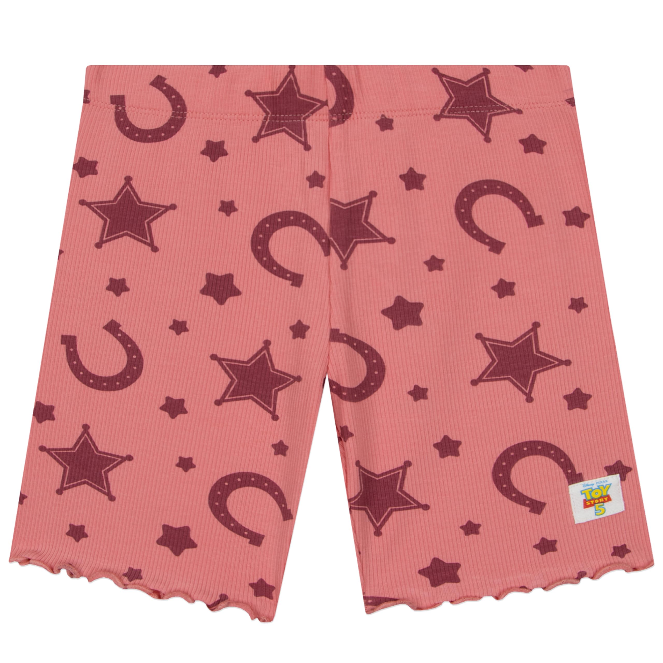 Disney Toy Story Camiseta Y Pantalones Cortos Niña, Camiseta Niña Y Pantalones Corto Buzz Lightyear, Woody