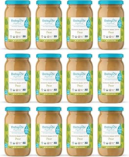 Babylife Organics Stage 1 – Heavy Metal Safe, Organic Baby Food - Pear, ...