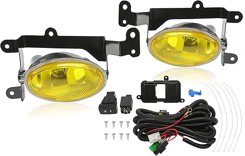 Miniatura 10 de HECASA Faros antiniebla compatibles con Honda Civic 2Dr Coupe 2006-2008, faros antiniebla de conducción con par de interruptores de repuesto para