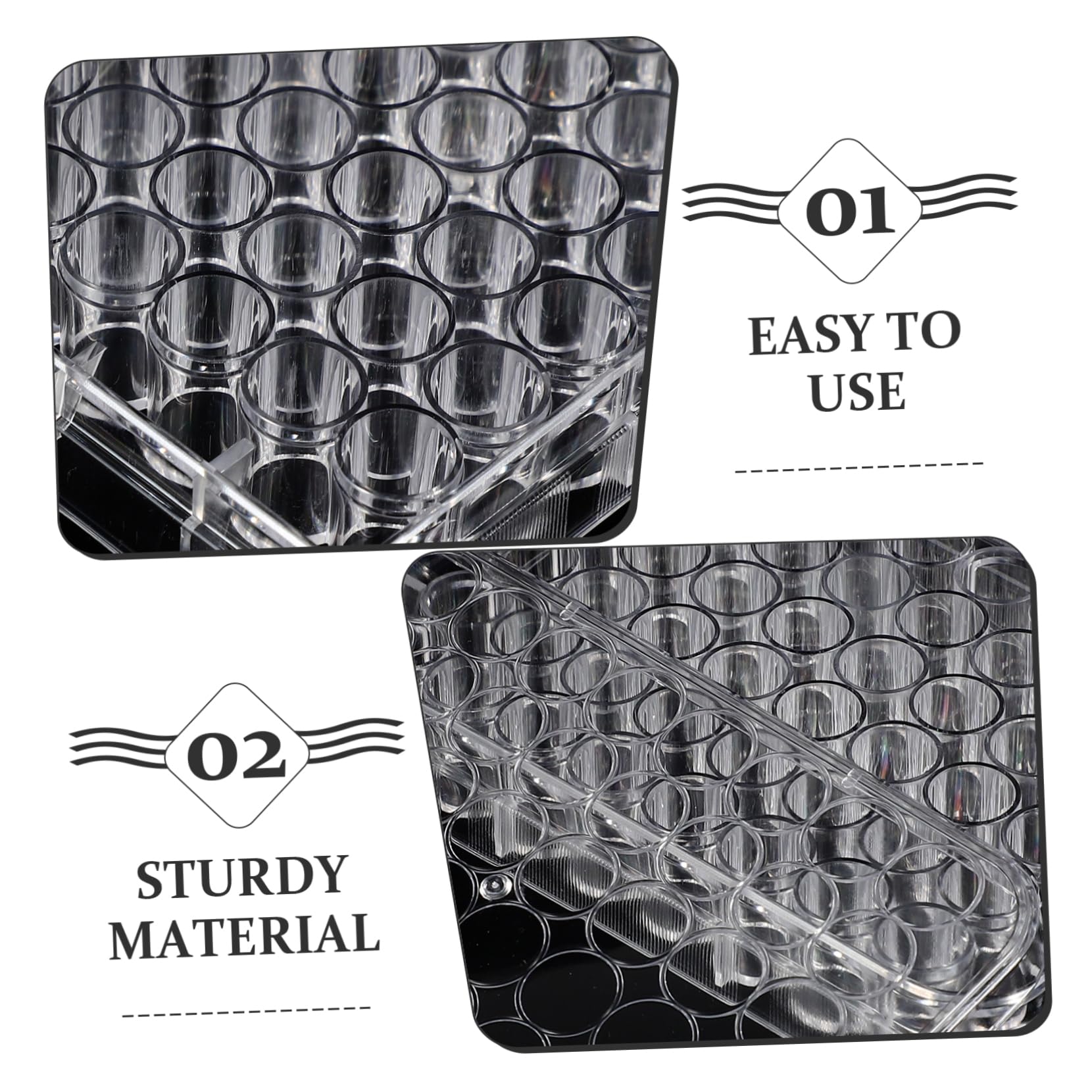Gatuida 10 Piezas placa de cultivo para relleno placas de cultivo de petri herramienta polvo placa de cultivo celular plato de cultivo con cubierta equipo rebanadora suite placa de Petri
