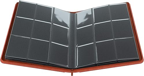 Miniatura 7 de Álbum con cremallera 18 bolsillos rojo