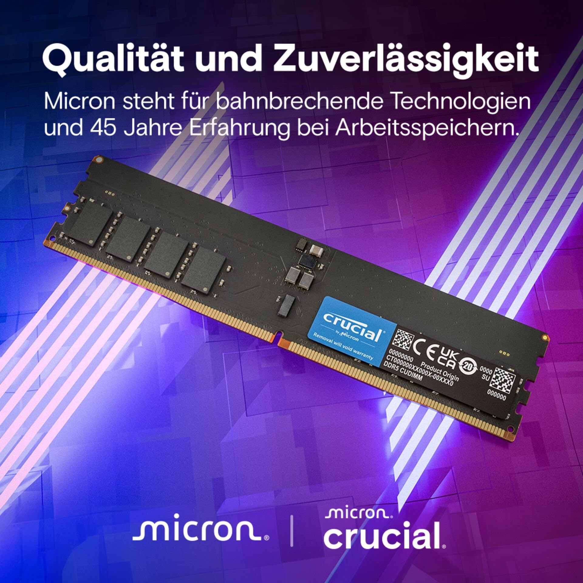 Amazon | Crucial 64GB Kit 2x32GB DDR5-6400 CUDIMM CL52 1個